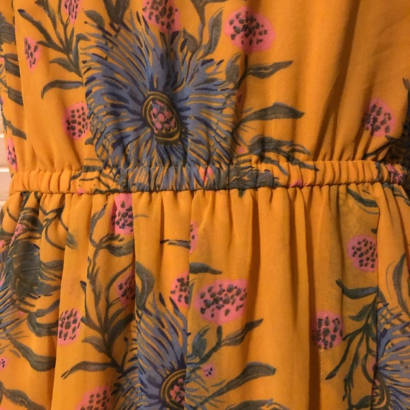 ☀️Madewell | Sweet Grass Ruffle Sleeve Dress | 4 - Picture 7 of 15